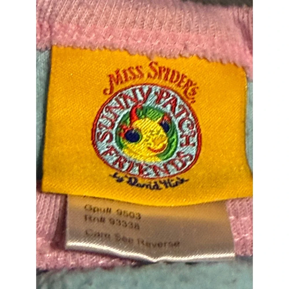 Miss Spider Sunny Patch Friends Fleece Footed Sleeper Pink Blue 18M Gpu 9503